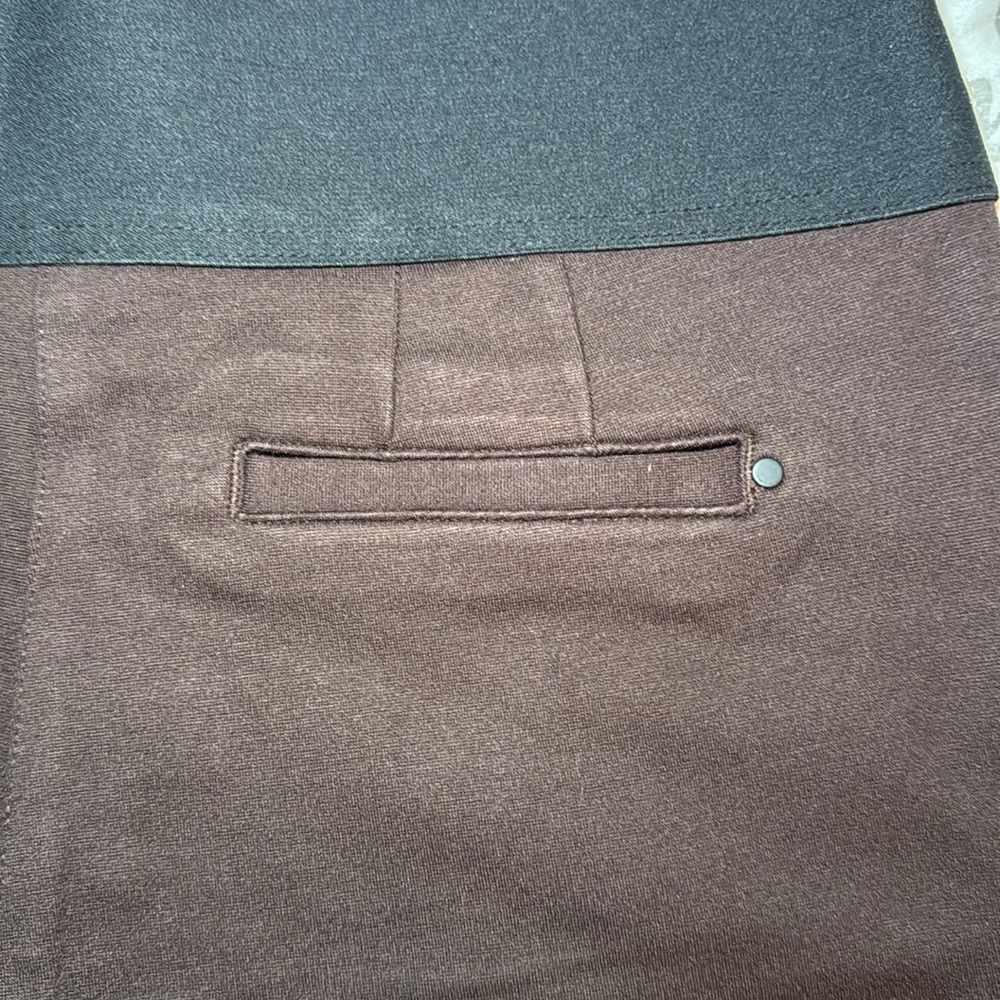 Style & Co. Ponte Leggings Mid Rise Chocolate Brown Size L - Picture 6 of 11